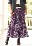 Chadwicks Long Printed Skirt