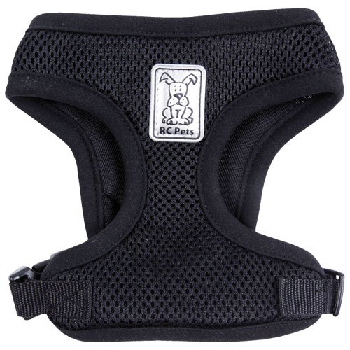 RC Pet Products Cirque Soft Walking Dog Harness, Medium, Black