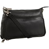 Tianni Multi-Zipper Organizer Shoulder Bag