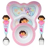 Dora the Explorer 4-pc. Toddler Mealtime Set
