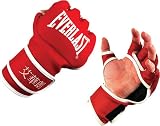 Everlast MMA Pro Leather Open Palm Grappling Gloves