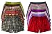 Three Assorted Madras Silk Boxers by Royal Silk - M (33-34")