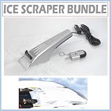 Princess International Heated Ice Scraper and Hot Key Set With Windshield Cover... 