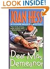 Dear Miss Demeanor (Claire Malloy Mysteries, No. 3)