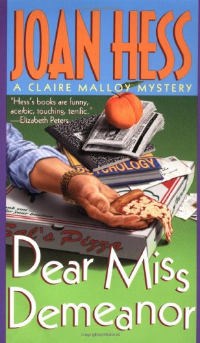 Dear Miss Demeanor (Claire Malloy Mysteries, No. 3)