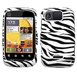 Zebra Print Protector Case Cover for Motorola Citrus (WX445)