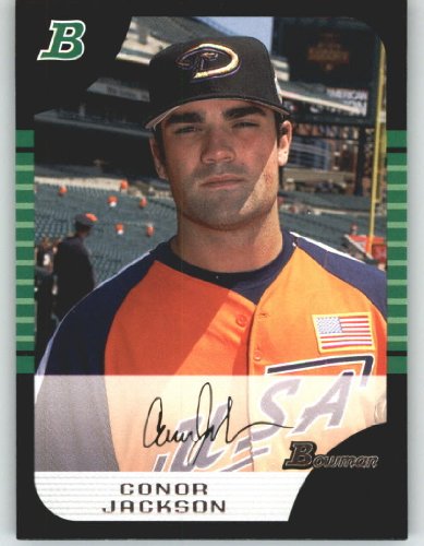 2005 Bowman Draft #136 Conor Jackson PROS - Arizona Diamondbacks (Prospect / Rookie) (Baseball Cards)