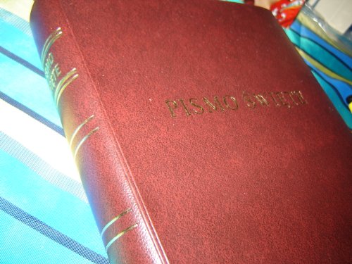 Polish Large Print Bible / Biblia Polska / Biblia to jest Pismo Swiete Starego I Nowego Testamentu / Nowy Przeklad / PVC Cover large book