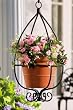 Hanging Teardrop Metal Planter Holder By Collections Etc