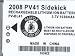 NEW CELL BATTERY FOR SIDEKICK 2008 PV-BL41 SHARP PHONE
