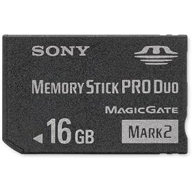 Sony Memory Stick PRO Duo Flash Memory Card