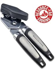 Home: Resource for Cooking Manual Can Opener Stainless Steel, Heavy Duty, Large Handle and Knob. Suitable for Seniors and People with Hand Mobility Issues - Resource for Cooking