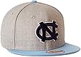 NCAA North Carolina Tar Heels Bind Back 9Fifty Snapback Cap, Small/Medium, Gray