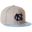 NCAA North Carolina Tar Heels Bind Back 9Fifty Snapback Cap, Small/Medium, Gray