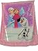 Disney Frozen Soft Blanket, Frozen Heart Anna, Elsa and Olaf (Twin Size)