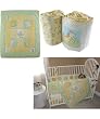4-Piece Safari Theme Crib Bedding Set - one color, one size