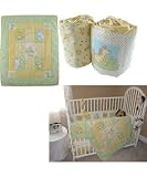 Review Luvable Friends 40022 / Luvable Friends 4-Piece Bedding Set - Safari Theme