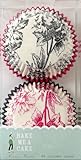Meri Meri Pink Toile Cupcake Cases, 48-Pack
