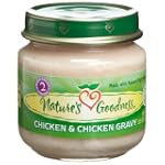 Nature's Goodness Baby Food Chicken with Gravy, 2.5-Ounce Glass Jars (Pack of 12)