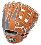 Louisville Slugger 11.75-Inch TPX HD9 Hybrid Defense Ball Glove (Orange/Gray)