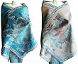 SPARKLING TripleLayer Jacquard Pashmina Shawl Wrap Scarf Stole-#BH