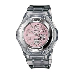Casio Womens Baby G Gem Dial Analog Sport Watch #BGA100 8B Casio Women's Baby-G Gem Dial Analog Sport Watch #BGA100-8B