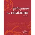 Dictionnaire des citations