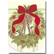 Holiday Wreath Flag