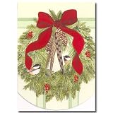 Holiday Wreath Flag
