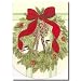 Holiday Wreath Flag