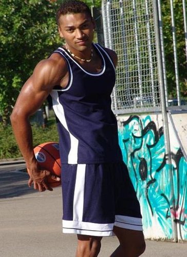 Sport-Set Basketball - Komplett-Set mit Trikot + Short - marine