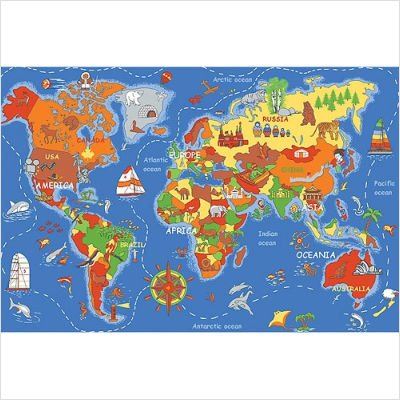 Learning Carpets Where In The World Play Carpet