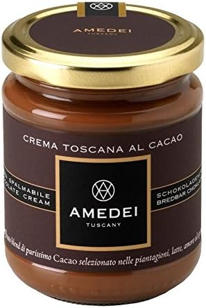 Amedei Crema Toscana - Hazelnut and Chocolate Spread - Cocoa Taste