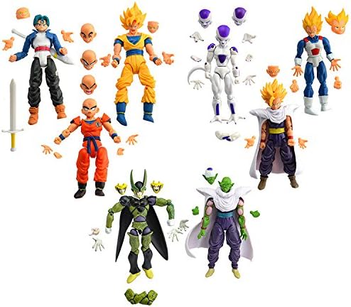 Mage Dragon Ball Z Action Figures Set of 8