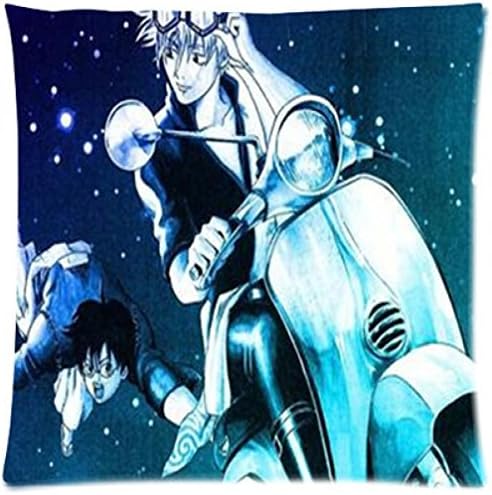 Empty Spiral 2015 Buddhist Scriptures! Newest Japanese Anime GINTAMA Pattern Printing for Pillow Zippered Soft Pillowcase, Twin Sides