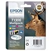 Epson Durabrite T1306 Stag Genuine Multipack Ink Cartridges