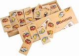 Pictures Domino, Learning Pictures and Colors Kids Dominos, 28 Pieces