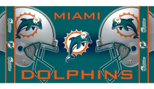 Miami Dolphins Fiber Reactive Beach Towel