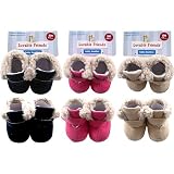 Corduroy Velcro Baby Boots