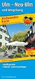 Radwanderkarte Ulm - Neu-Ulm und Umgebung: Mit Ausflugszielen, Einkehr- & Freizeittipps, reissfest, wetterfest, beschriftbar und wieder abwischbar - 1:100000 - Publicpress
