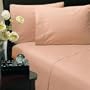 Visa Endurance 400 Thread Count King Sheet Set, Peach