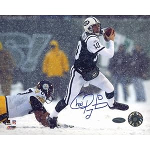 Chad Pennington Snow Run vs. Steelers 16x20 Photograph