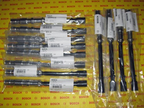 Bosch OEM 12 Piece Ignition / Spark Plug Wire Set - Mercedes Benz # 1121500019 - NEW OEM MB Wires / 09848 On Sale
