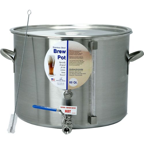 Affordable Stainless Steel Home Brewing Kettle with Ball Valve and