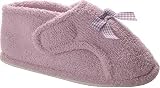 Comfort Fit Women's 15500 (2 Pairs) Slippers,Lavender,S M