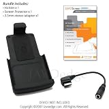 Cingular Blackjack JAVOHolster - 3.5mm Stereo Adapter and JAVOScreen (Anti Glare) Bundle