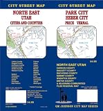 Park City / Heber City / Price / Vernal / North East Utah Street Map