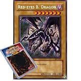 Yu Gi Oh : BPT-005 Limited Ed Red-Eyes B. Dragon Secret Rare Promo Card