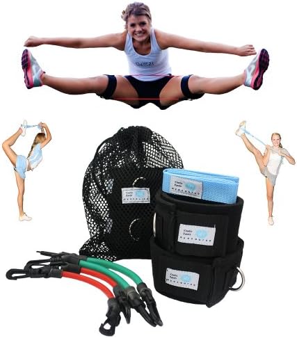 Cheer Fitness Training Combo (Myosource Kinetic Bands and Free Flexibility Stunt Strap)