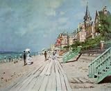 Claude Monet (Beach at Trouville) Art Poster Print - 22